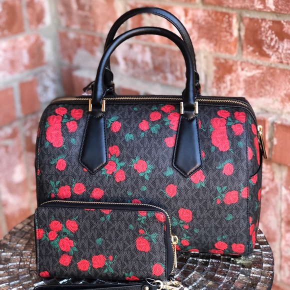 Michael kors Hayes LG duffel bag with wallet set - Picture 3 of 8